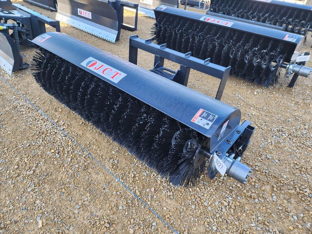 New JCT 72" Skid Steer Broom