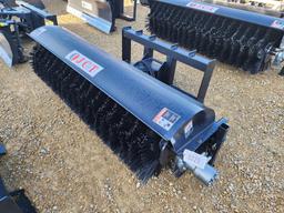 New JCT 72" Skid Steer Broom