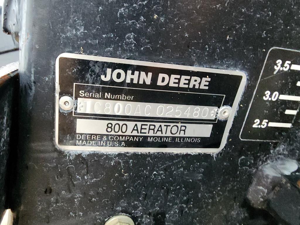 John Deere 800 Walk Behind Aerator