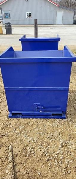 NEW GREAT BEAR SELF DUMPING HOPPER - BLUE