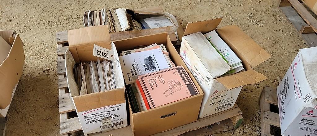 PALLET OF MISCELLANEOUS MANUALS