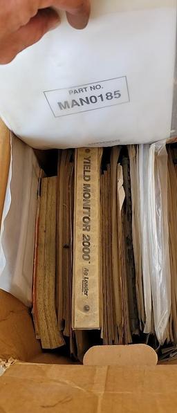 (3) BOXES OF WOODS & MISC MANUALS