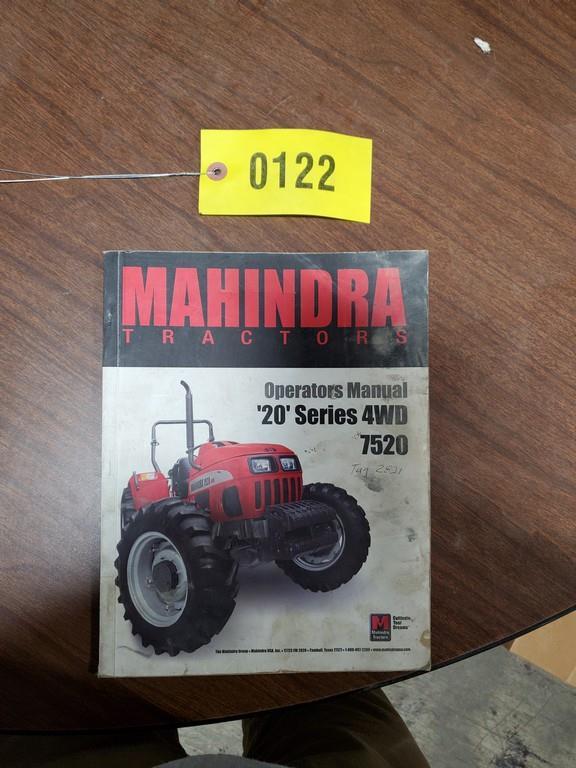 Mahindra 7520 Tractor Manual