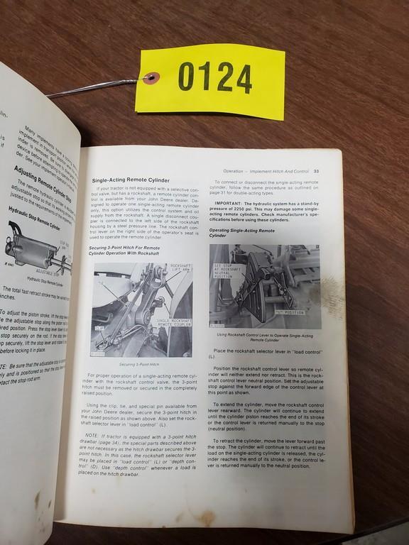 John Deere 2630 Tractor Manual