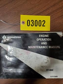 International DT466E Engine Manual