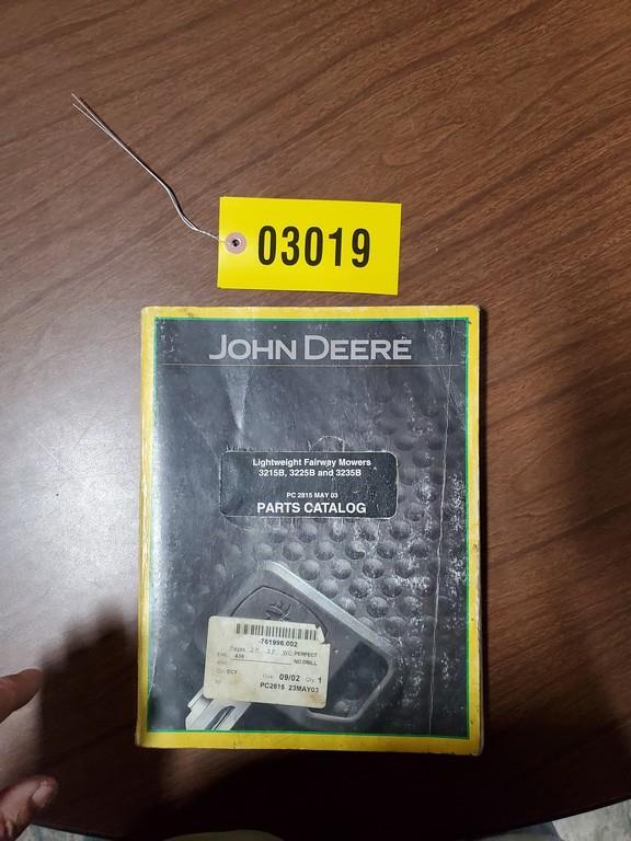 John Deere 3215B-3235B Fairway Mower Manual