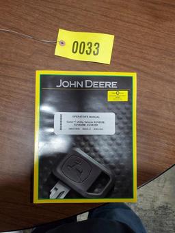 John Deere XUV 835E, 835M, 835R Gator Manual