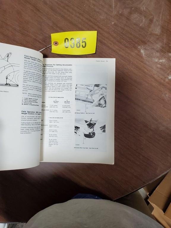 John Deere 6620-8820 Combine Manual