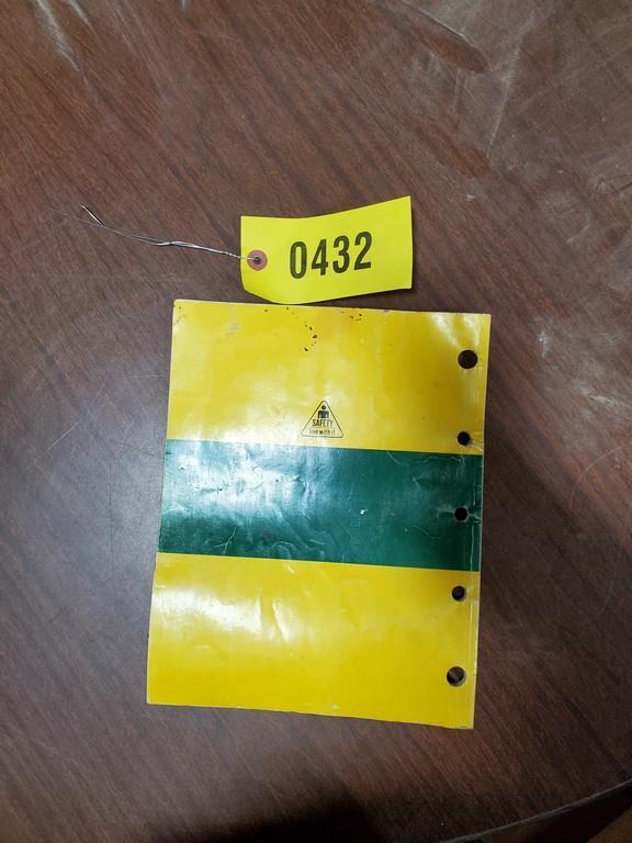 John Deere 702 Wheel Rake Manual