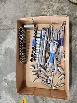 Assorted Sockets & Wrenches