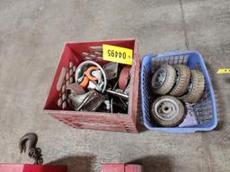 Crate Of Casters & Wheels