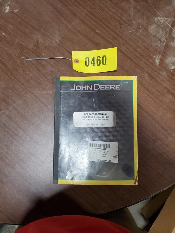 John Deere 1350-1470 Mower Conditioner Manual
