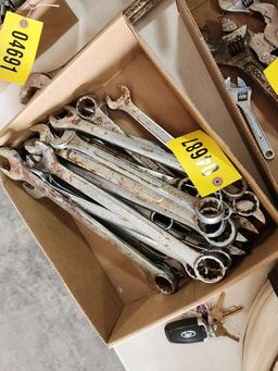 Box Of Open Ended Wrenches