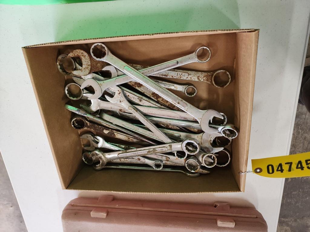 Box Of Open Ended Wrenches