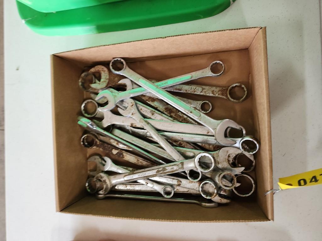 Box Of Open Ended Wrenches
