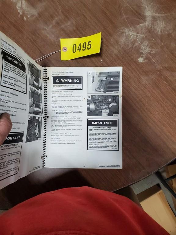 Bobcat 751 Skid Steer Manual