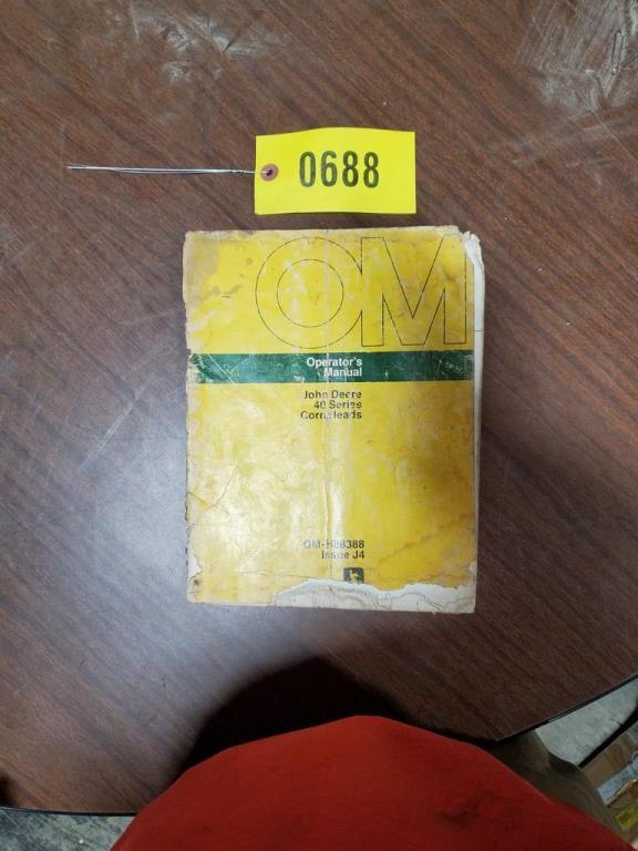 John Deere 40 Series Corn Heads Manual