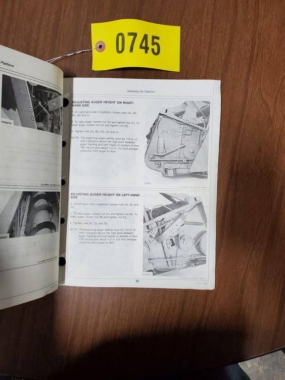 John Deere 900 Cutting Platforms Manual