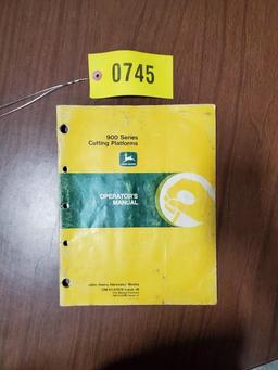 John Deere 900 Cutting Platforms Manual