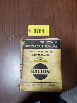 Galion 3-5 & 4-6 Tandem Roller Manual