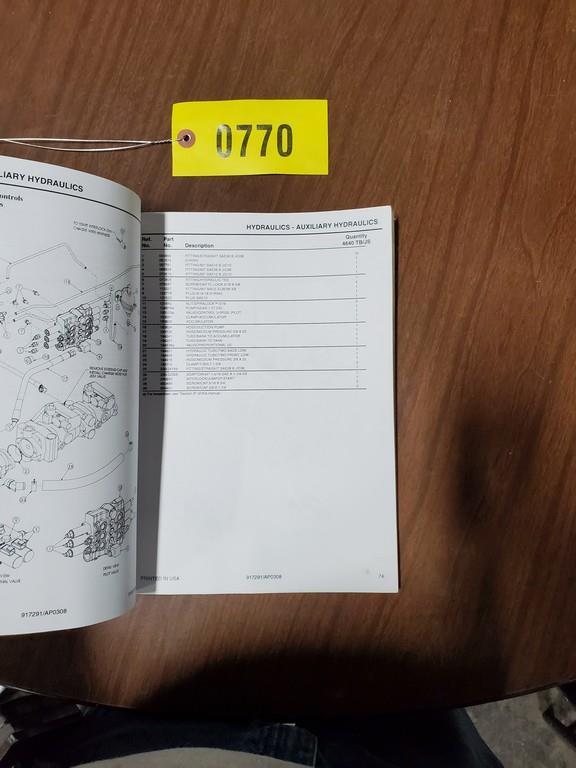 Gehl SL4640E-5240E Skid Steer Parts Manual