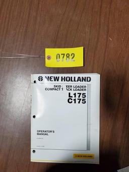 New Holland L175-C175 Skid Steer Manual