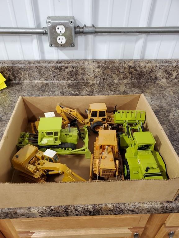 Box Of Assorted Construction Toys