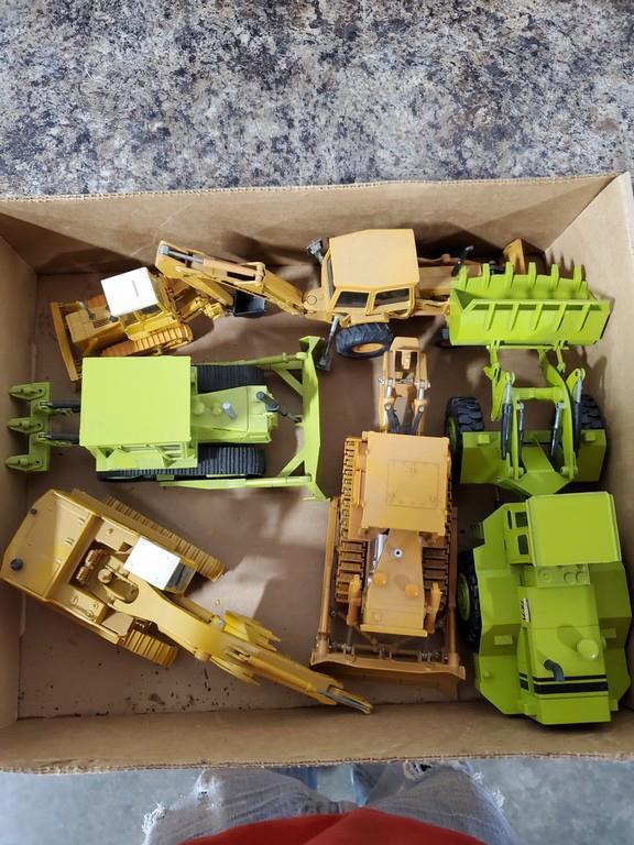 Box Of Assorted Construction Toys