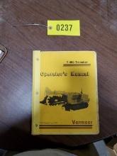 Vermeer T450 Trencher Manual