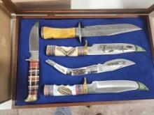 5 - Knives & Wooden Case