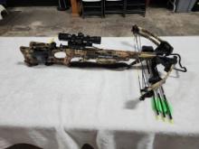 Titan Extreme Ten Point Cross Bow / Scope & Arrows