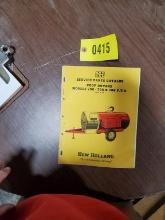 New Holland 706-708 Crop Dryers Manual