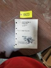 New Holland TR70 Combine Manual