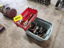 Box Of Air Tools & Misc Tools