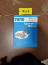Ford 240 Series Disk Harrow Manual