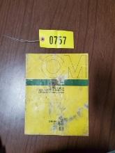 John Deere 415-430 Rotary Hoe Manual