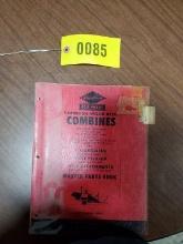 Dearborn Wood Bros Combine Master Parts Book