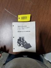 New Holland L454-L455 Skid Steer Manual