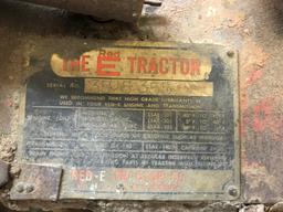 The Red E 2 Wheel Garden Tractor