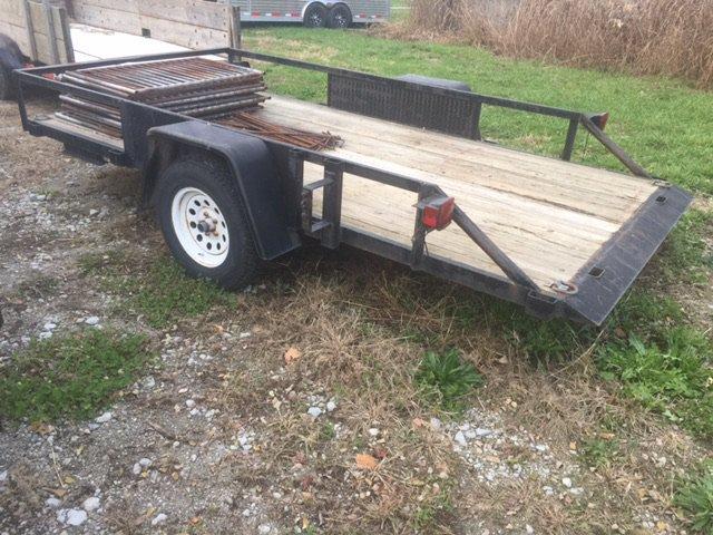 6x10 Single Axle Tilt Trailer