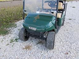 E-Z-Go Electric Golf Cart W/ Folding Back Seat