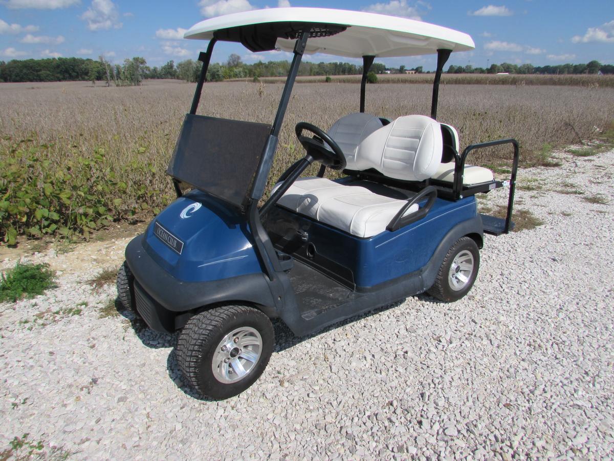 Club Car Electric Golf Cart W/ Folding Back Seat