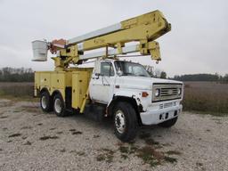 1981 GMC C7000 C Series Bucket Truck Miles: Exempt