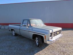 1979 Chevy C10 Custom Deluxe Miles: 20,134