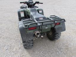 2002 Honda TRX400FW Foreman Hours: 178