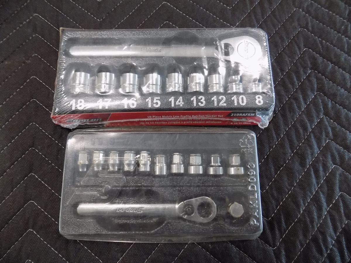 Snap on ratchet set & snap on low profile set