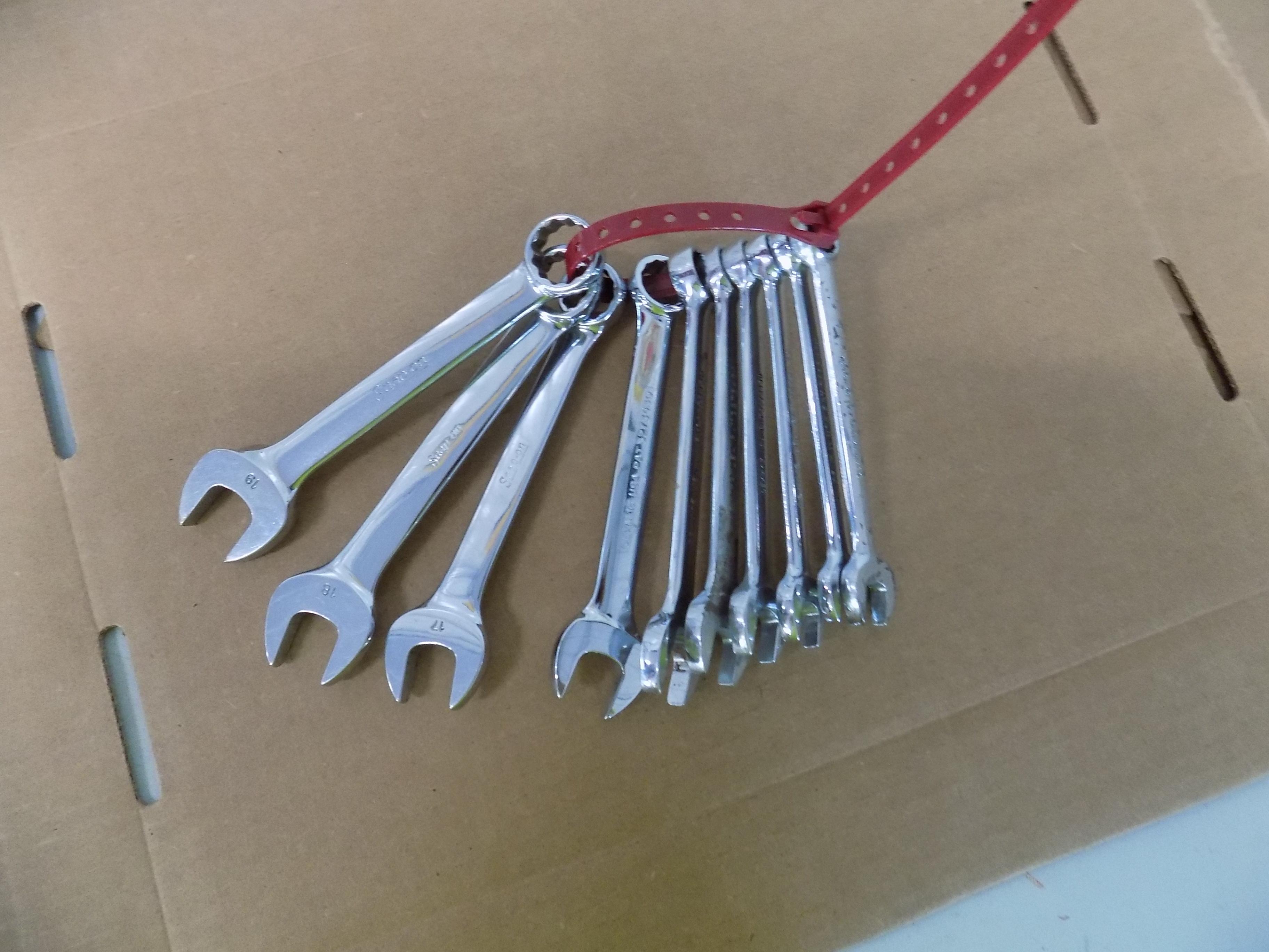 Snap On Short Handle Wrenches 11mm to 19mm