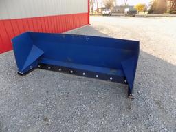 (Unused) 8' QT Snow Pusher To Fit Skid Steer