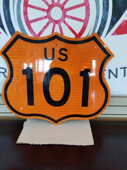 US 101 single sided 28"x 23.5"