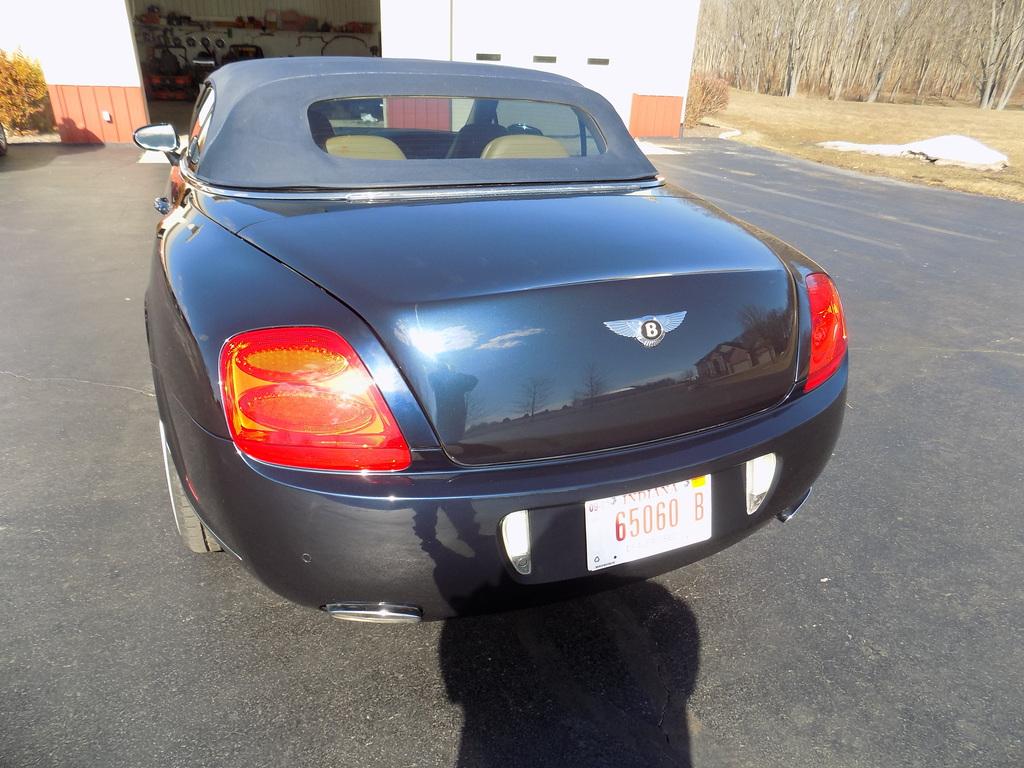 2007 Bentley Continental GTC Miles Show: 62,000